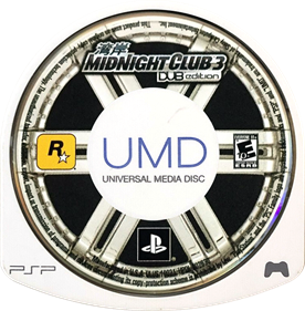 Midnight Club 3: DUB Edition - Disc Image