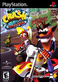 Crash Bandicoot: Warped - Fanart - Box - Back Image