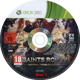 Saints Row IV: National Treasure Edition - Disc Image