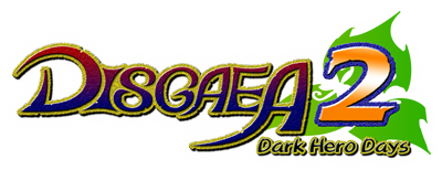 Disgaea 2: Dark Hero Days - Clear Logo Image