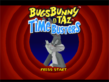 Bugs Bunny & Taz: Time Busters - Screenshot - Game Title Image