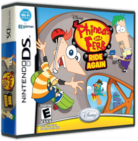 Phineas and Ferb: Ride Again - Box - 3D Image