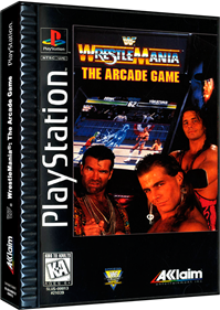 WWF WrestleMania: The Arcade Game - Box - 3D Image