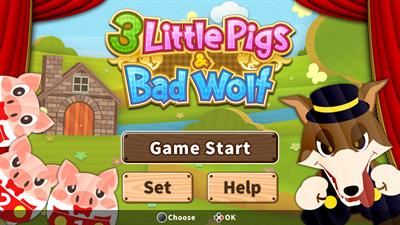 3 Little Pigs & Bad Wolf - Screenshot - Game Title Image