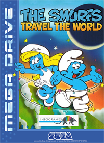 The Smurfs Travel the World - Box - Front - Reconstructed Image