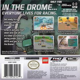 Drome Racers - Box - Back Image