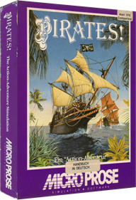 Sid Meier's Pirates! - Box - 3D Image