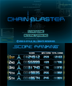 Chain Blaster - Screenshot - Game Title Image