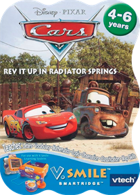 Disney•Pixar Cars: Rev It Up in Radiator Springs - Box - Front - Reconstructed Image