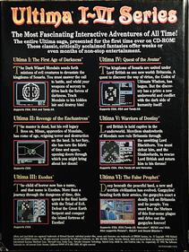 Ultima I-VI Series - Box - Back Image