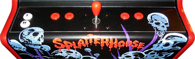 Splatterhouse - Arcade - Control Panel Image