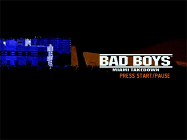 Bad Boys: Miami Takedown - Screenshot - Game Title Image