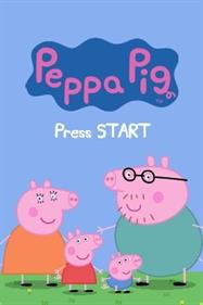 Peppa Pig: Theme Park Fun - Screenshot - Game Title Image