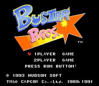 Buster Bros. - Screenshot - Game Select Image