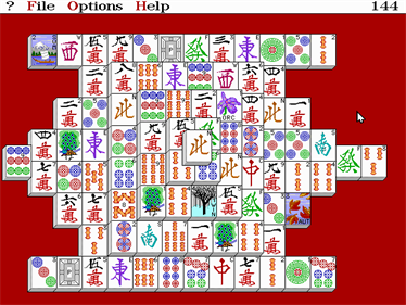 Shanghai II: Dragon's Eye - Screenshot - Gameplay Image