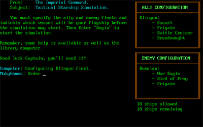 Begin: A Tactical Starship Simulation - Screenshot - Gameplay Image