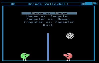 Arcade Volleyball - Screenshot - Game Title Image