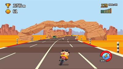 Retro Highway - Screenshot - Gameplay Image
