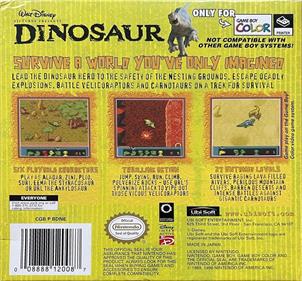 Dinosaur - Box - Back Image