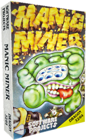 Manic Miner - Box - 3D Image