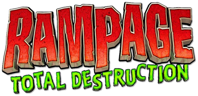 Rampage: Total Destruction - Clear Logo Image