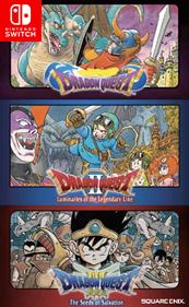 Dragon Quest / Dragon Quest II: Luminaries of the Legendary Line / Dragon Quest III: The Seeds of Salvation - Box - Front Image