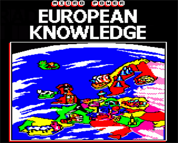 European Knowledge - Screenshot - Game Title Image