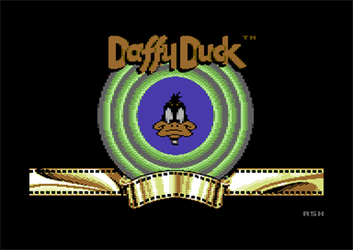 Daffy Duck Starring in The Great Paint Caper - Screenshot - Game Title Image