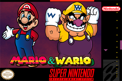 Mario to Wario: Mario & Wario - Fanart - Box - Front Image