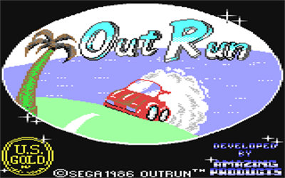 Out Run - Screenshot - Game Title Image