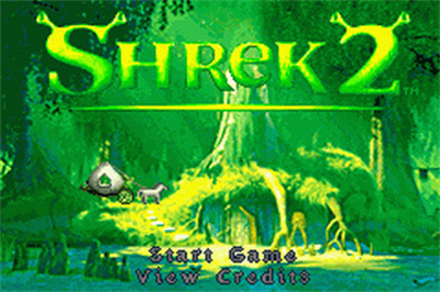 2 in 1 Game Pack: Shrek 2 / Shark Tale - Screenshot - Game Title Image