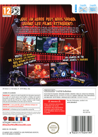 Attack of the Movies 3-D - Box - Back Image