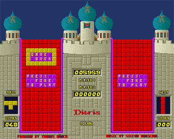 Ditris - Screenshot - Game Over Image