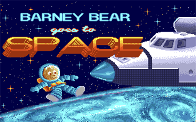 Barney Bear Goes to Space - Screenshot - Game Title Image