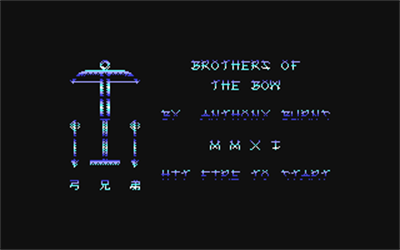 Brothers of the Bow - Screenshot - Game Title Image