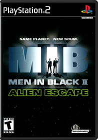 Men in Black II: Alien Escape - Box - Front - Reconstructed Image