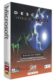Descent: Levels of the World - Box - 3D Image