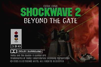 Shock Wave 2: Beyond the Gate - Screenshot - Game Title Image