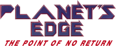 Planet's Edge: The Point of no Return - Clear Logo Image