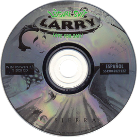 Leisure Suit Larry: Love for Sail! - Disc Image