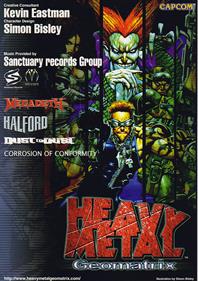 Heavy Metal: Geomatrix - Advertisement Flyer - Front Image