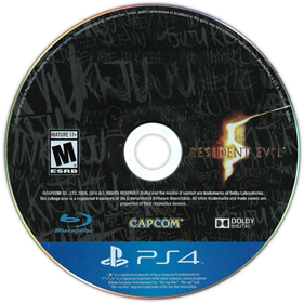 Resident Evil 5 - Disc Image