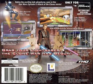 Star Wars: Episode II: Attack of the Clones - Box - Back Image