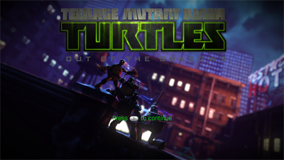 Teenage Mutant Ninja Turtles: Out of the Shadows - Screenshot - Game Title Image