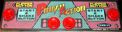 Pinball Action - Arcade - Control Panel Image