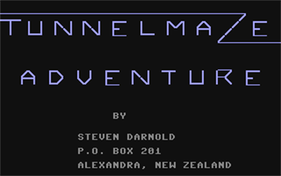 Tunnelmaze Adventure - Screenshot - Game Title Image