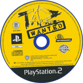 Taz: Wanted - Disc Image