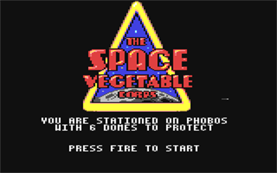 The Space Vegetable Corps - Screenshot - Game Title Image