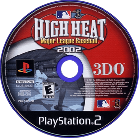 High Heat Major League Baseball 2002 - Disc Image