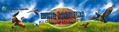 Wing Shooting Championship - Arcade - Marquee Image